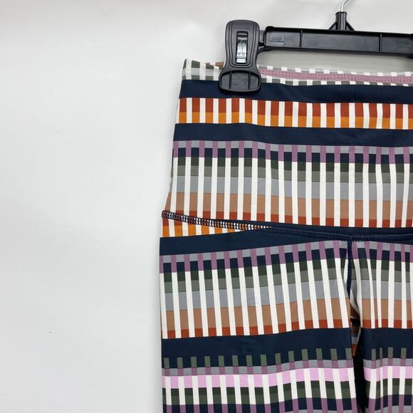 prAna Womens Kimble 7/8 Athletic Leggings XS Green Blue Multi Print Tivoli NWT - Picture 5 of 11